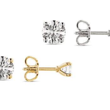 Solitaire Diamond Studs